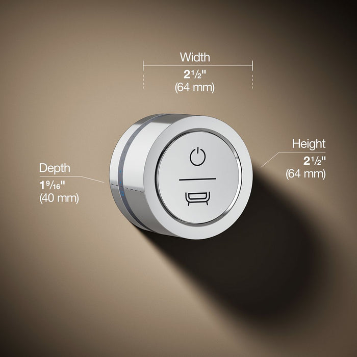 KOHLER DTV Mode Wall-mount bath filler digital interface