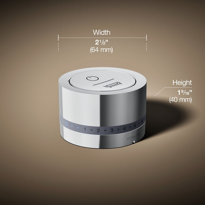 KOHLER DTV Mode Deck-mount bath filler digital interface