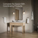 Kohler Kumin Covered horizontal toilet paper holder