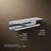 Kohler Kumin Covered double toilet paper holder