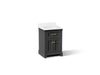 Kohler Charlemont 24" bathroom vanity cabinet with sink and quartz top