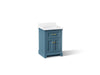 Kohler Charlemont 24" bathroom vanity cabinet with sink and quartz top