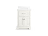 KOHLER K-29259-BD1 Charlemont 24" bathroom vanity cabinet with sink and quartz top, white - view 4