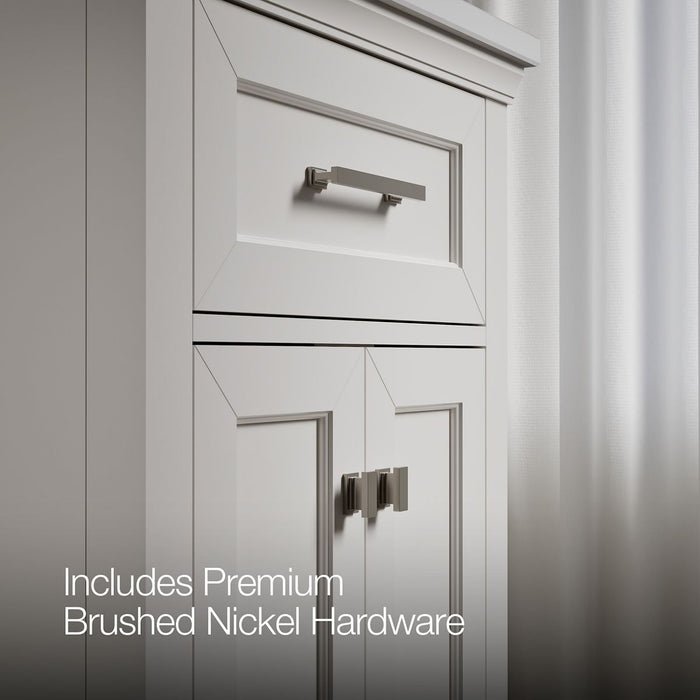 Kohler Charlemont 24" bathroom vanity cabinet with sink and quartz top