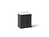 Kohler Charlemont 30" bathroom vanity cabinet with sink and quartz top