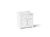 KOHLER K-29261-BD1 Charlemont 36" bathroom vanity cabinet with sink and quartz top