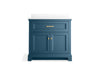 Kohler Charlemont 36" bathroom vanity cabinet with sink and quartz top