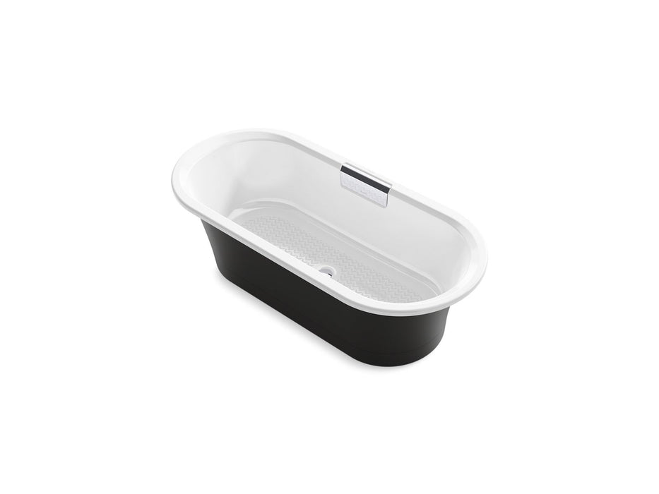 KOHLER K-29326-P5 Volute 63" x 28-3/8" freestanding bath with base