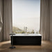 KOHLER K-29327-7 Volute 63" x 28-3/8" freestanding bath with shroud