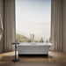 KOHLER K-29328-0B7 Volute 63" x 28-3/8" freestanding bath with base