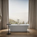 KOHLER K-29328-0 Volute 63" x 28-3/8" freestanding bath with base
