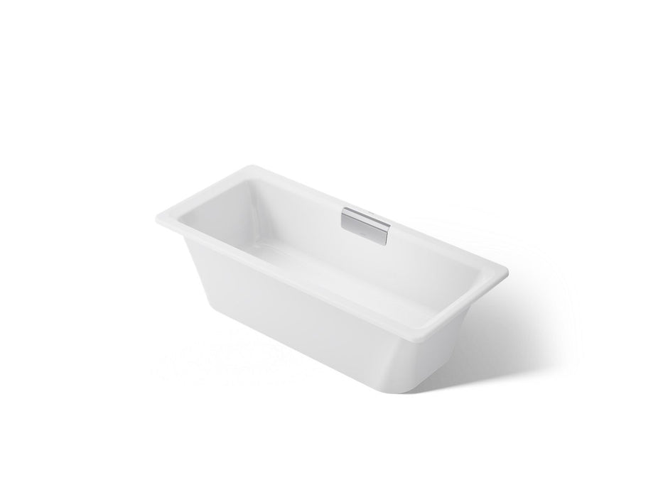 KOHLER K-29328-0 Volute 63" x 28-3/8" freestanding bath with base