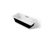 KOHLER K-29328-P5B0 Volute 63" x 28-3/8" freestanding bath with base