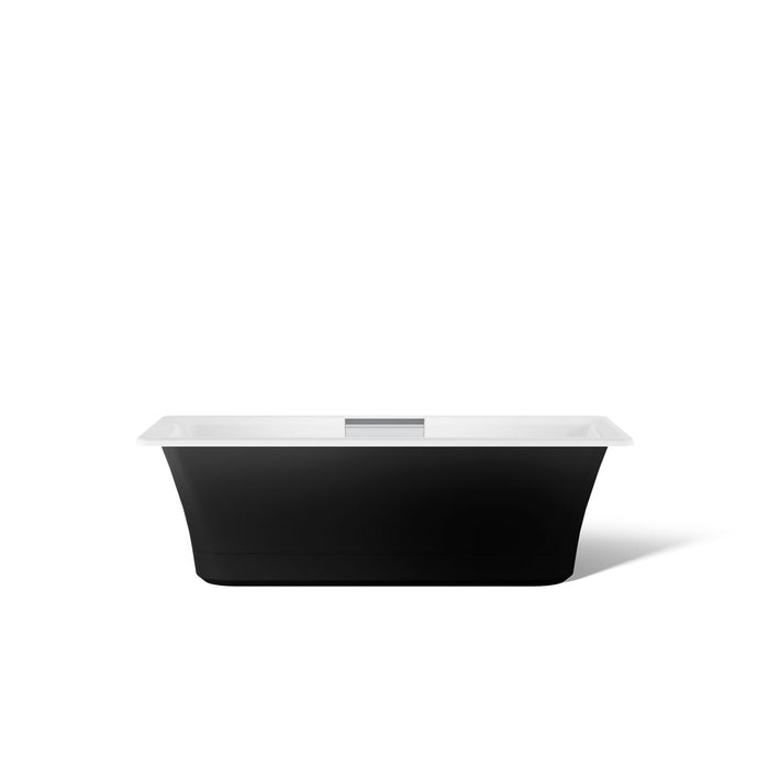KOHLER K-29328-P5 Volute 63" x 28-3/8" freestanding bath with base