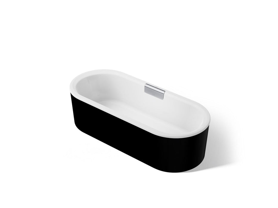 KOHLER K-29329-7 Volute 70-7/8" x 30-3/8" freestanding bath with shroud