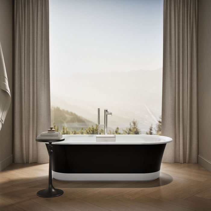 KOHLER K-29330-P5B0 Volute 70-7/8" x 30-3/8" freestanding bath with base
