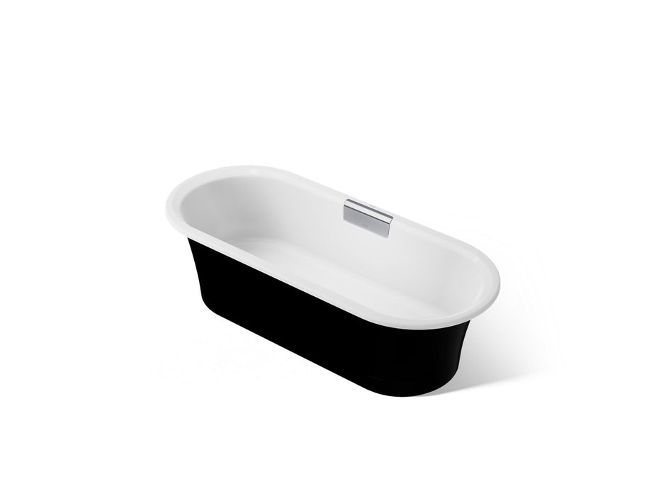 KOHLER K-29330-P5 Volute 70-7/8" x 30-3/8" freestanding bath with base
