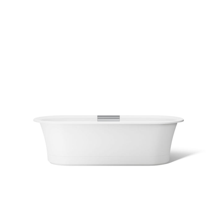 KOHLER K-29330-0 Volute 70-7/8" x 30-3/8" freestanding bath with base