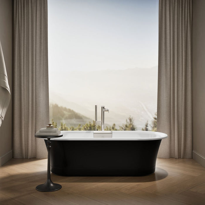 KOHLER K-29330-P5 Volute 70-7/8" x 30-3/8" freestanding bath with base