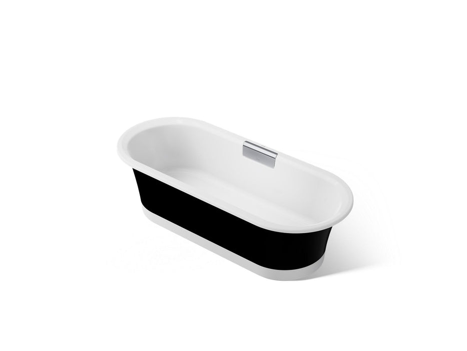KOHLER K-29330-P5B0 Volute 70-7/8" x 30-3/8" freestanding bath with base