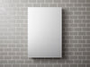 KOHLER K-2943-PG Catalan 24-1/8" W x 36-1/8" H aluminum single-door medicine cabinet with 170 degree hinge