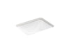 Kohler Caxton 20" rectangular undermount vessel bathroom sink