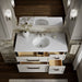 Kohler Artifacts 48" bathroom vanity cabinet