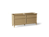 Kohler Artifacts 72" bathroom vanity cabinet