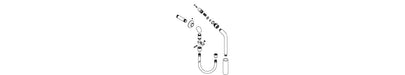KOHLER K-29672-CP Hose/Spry Sup Assy