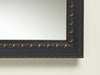 KOHLER K-2967 20" W x 26" H aluminum single-door medicine cabinet with oil-rubbed bronze framed mirror door