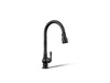 KOHLER Artifacts Touchless pull-down kitchen sink faucet with three-function sprayhead