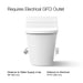Kohler Innate One-piece elongated smart toilet, dual-flush