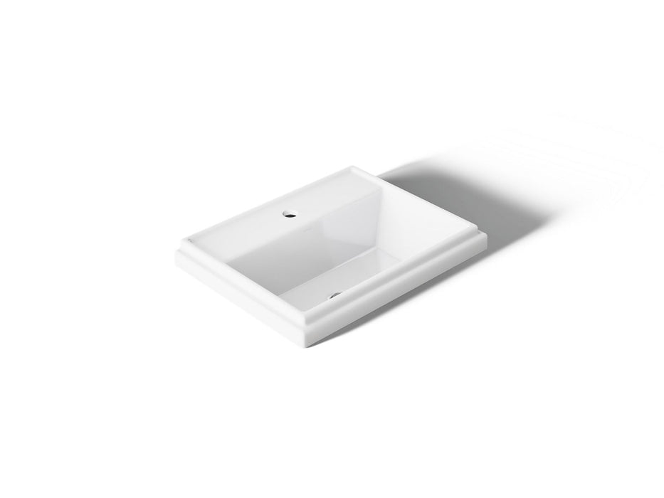 Kohler Tresham 21-3/4" rectangular drop-in bathroom sink