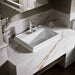 KOHLER K-2991-1 Tresham 21-3/4" rectangular drop-in bathroom sink