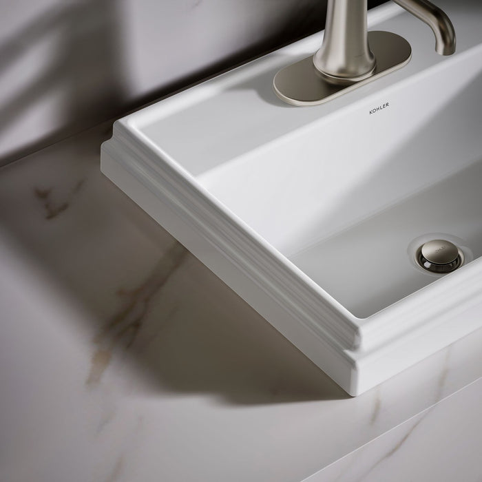 KOHLER K-2991-1 Tresham 21-3/4" rectangular drop-in bathroom sink