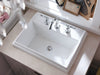 KOHLER K-2991-8 Tresham 21-3/4" rectangular drop-in bathroom sink