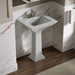 Kohler Memoirs 25" pedestal/console table bathroom sink
