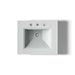 KOHLER K-29999-8 Memoirs 25" pedestal/console table bathroom sink, ice grey - view 3