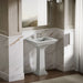 KOHLER K-29999-8 Memoirs 25" pedestal/console table bathroom sink, ice grey - view 5
