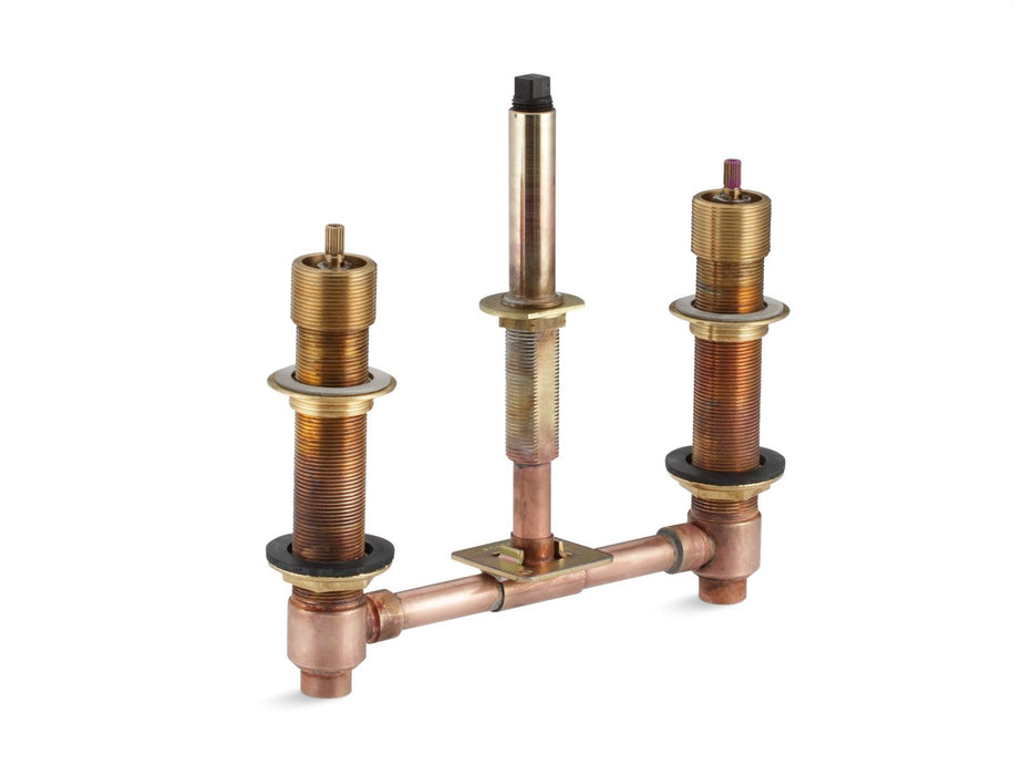 Kohler 1/2" ceramic high-flow valve with rigid connections