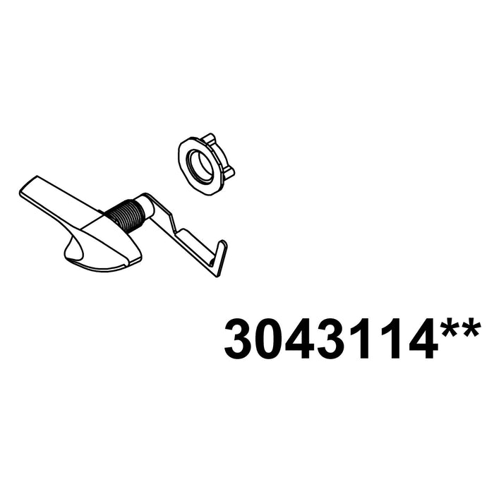 KOHLER K-3043114 Left Hand Trip Lever