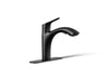KOHLER K-30468 Rival Pull-out kitchen sink faucet with two-function sprayhead