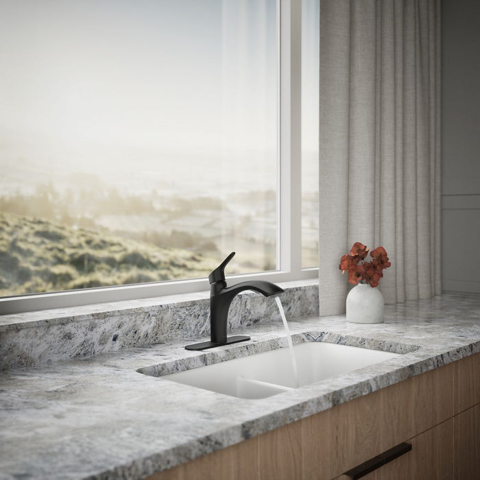 Kohler Rival Pull-out kitchen sink faucet with two-function sprayhead