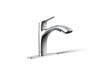 Kohler Rival Pull-out kitchen sink faucet with two-function sprayhead