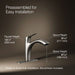 Kohler Rival Pull-out kitchen sink faucet with two-function sprayhead