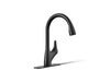 KOHLER K-30469 Rival Pull-down kitchen sink faucet with two-function sprayhead