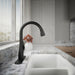 Kohler Rival Pull-down kitchen sink faucet with two-function sprayhead