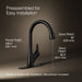 Kohler Rival Pull-down kitchen sink faucet with two-function sprayhead