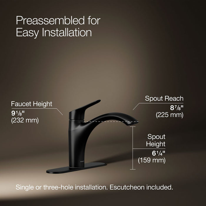Kohler Rival Single-handle kitchen sink faucet