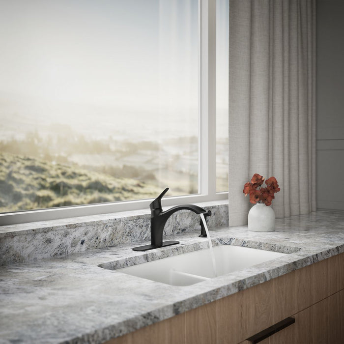 Kohler Rival Single-handle kitchen sink faucet with side sprayer